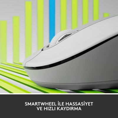 LOGITECH Signature M650 Büyük Boy Sağ El Için Sessiz Kablosuz Mouse