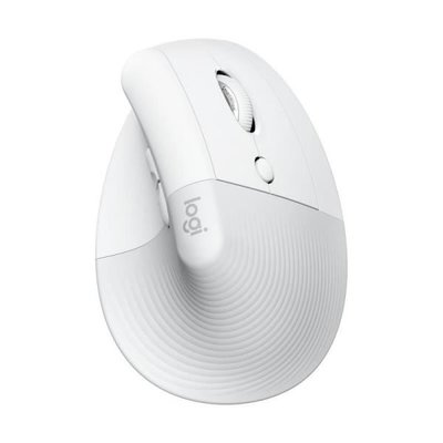 LOGITECH Lift Sessiz Kablosuz Ergonomik Dikey Mouse - Beyaz