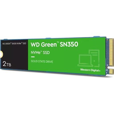 Western Digital Green SN350 WDS200T3G0C PCI-Express 3.0 2 TB M.2 SSD