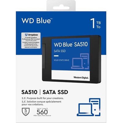 Western Digital Blue SA510 WDS100T3B0A SATA 3.0 2.5 1 TB SSD