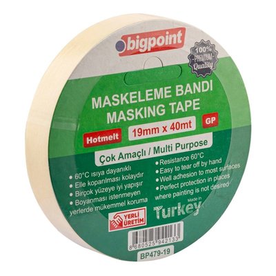 Bigpoint 479-18 Maskeleme Bandı 18mm x 40m