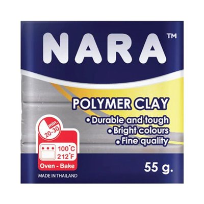 Nara BPNPM11 Polimer Kil 55 Gram PM11 Light Grey