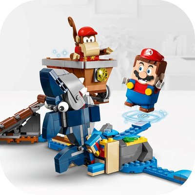 LEGO Super Mario-Diddy Kong'un Maden Arabası Ek Macera Seti 71425