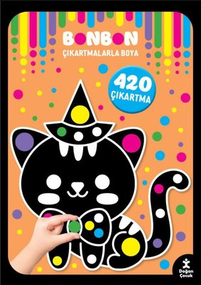 Kawaii - Bonbon Çıkartmalarla Boya - 420 Çıkartma