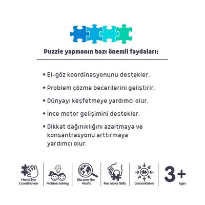 Blue Focus Puzzle 24 Parça Taşıtlar BF309