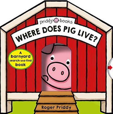 Where Does Pig Live : A Barnyard Search-And-Find Book (Search & Find) Board book