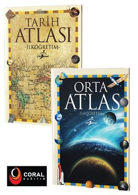 İlköğretim Tarih Atlası ve Orta Atlas Seti - 2 Kitap Takım