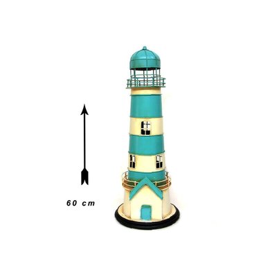 Mnk Dekoratif Metal Deniz Feneri Kumbara C0705
