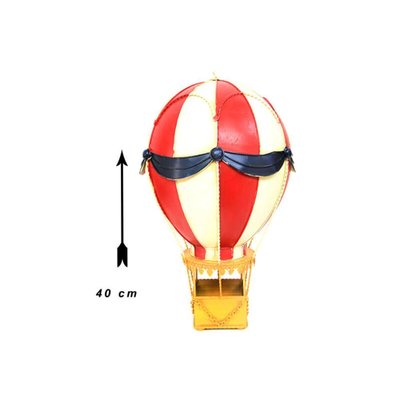 Mnk Dekoratif Metal Sıcak Hava Balonu C0704