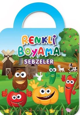 Sebzeler - Renkli Boyama 2+