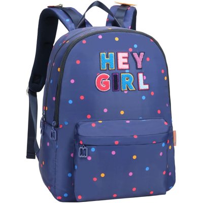 BACKPACK HEY GIRL NAVY