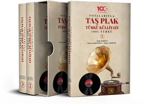 Notalarıyla Taş Plak Türkü Külliyatı 1001 Türkü Seti - 3 Kitap Takım