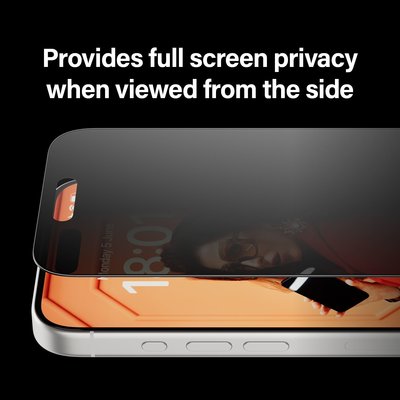 PanzerGlass iPhone 15 Pro UWF Privacy wA, Ekran Koruyucu