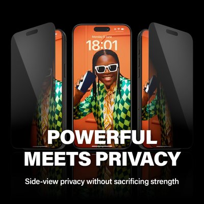 PanzerGlass iPhone 15 Pro Max UWF Privacy wA, Ekran Koruyucu