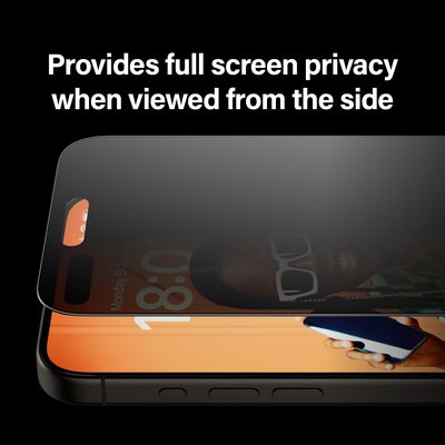 PanzerGlass iPhone 15 Pro Max UWF Privacy wA, Ekran Koruyucu