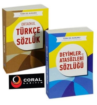T.D.K. Uyumlu Ortaokul Türkçe Sözlük Deyimler ve Atasözleri Sözlüğü Seti - 2 Kitap Takım