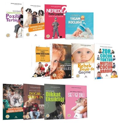 Bebeklikten Ergenliğe En Güncel Bilgilerle Çocuk Gelişimi ve Eğitimi Seti - 12 Kitap Takım
