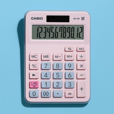 Casio Mx-12B-Pklb-W-Dc Masaüstü Hesap Makinesi