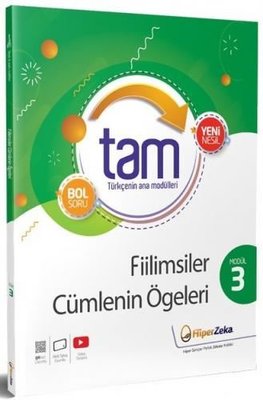 8. Sınıf Türkçe TAM Teknik Analiz Modülleri 3 Fiilimsiler ve Cümlenin Ögeleri