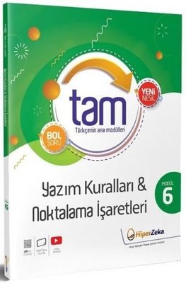 8. Sınıf Türkçe TAM Teknik Analiz Modülleri 6 Yazım Kuralları & Noktalama İşaretleri