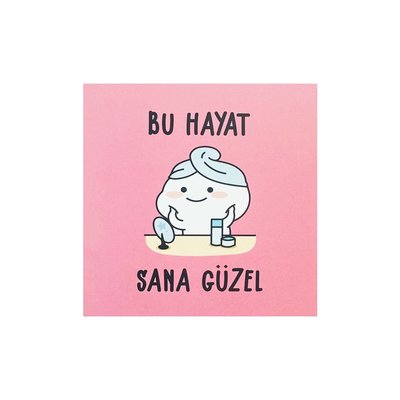 Bam Bu Hayat Sana Güzel Hediye Seti