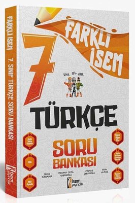2024 7.Sınıf Türkçe Farklı İsem Soru Bankası