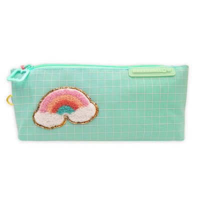 Marshmallow PENCIL CASE CHENILL MINT 64556