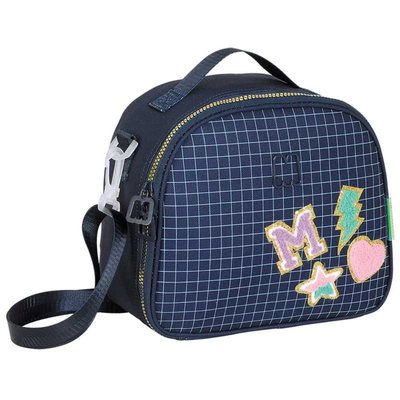 Marshmallow LUNCH BAG CHENILL NAVY 64560