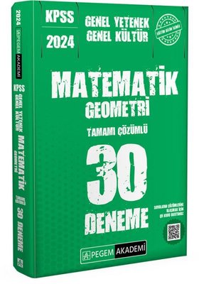 KPSS Genel Kültür Genel Yetenek Matematik - Geometri 30 Deneme