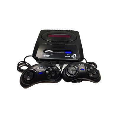 Winex Sega Mega Drive 2 48 Oyunlu Efsane Retro Oyun Konsolu 16-Bit Çift Kol 