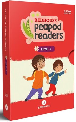 Redhouse Peapod Readers İngilizce Hikaye Seti 5 - Kutulu Başlangıç: Beginner - A1
