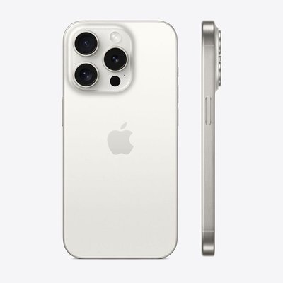 Apple iPhone 15 Pro 128GB Cep Telefonu Beyaz Titanyum MTUW3TU/A