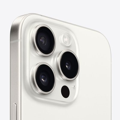 Apple iPhone 15 Pro 128GB Cep Telefonu Beyaz Titanyum MTUW3TU/A