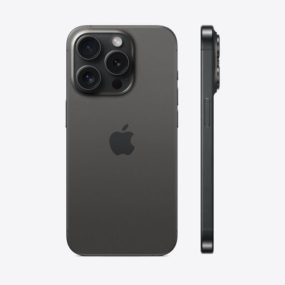 Apple iPhone 15 Pro 1TB Cep Telefonu Siyah Titanyum MTVC3TU/A
