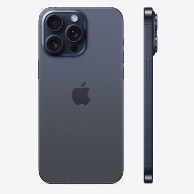 Apple iPhone 15 Pro Max 1TB Cep Telefonu Mavi Titanyum MU7K3TU/A