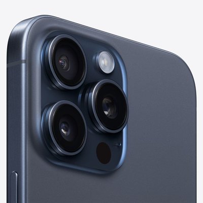 Apple iPhone 15 Pro Max 1TB Cep Telefonu Mavi Titanyum MU7K3TU/A