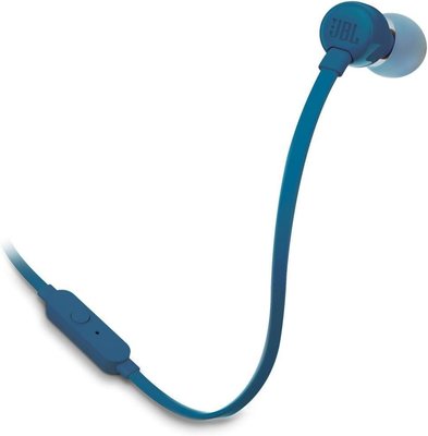 JBL T160 Mavi Kablolu Mikrofonlu Kulak İçi Kulaklık