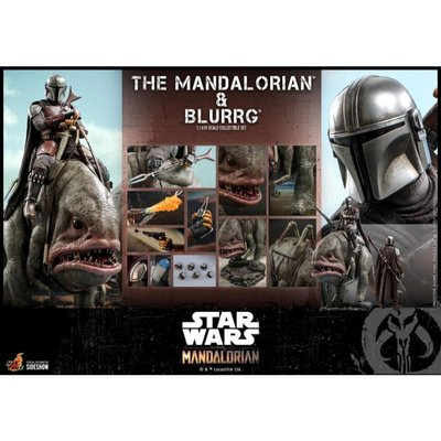 Hot Toys Mandalorian & Blurrg Sixth Scale Figure Set