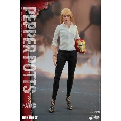 Hot Toys Pepper Potts and Mark IX Sixth Scale Figure Set | D&R