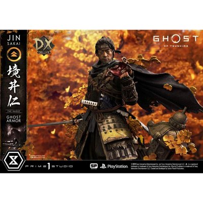 Prime 1 Studio Jin Sakai The Ghost (Ghost Armor Edition Deluxe Version) Statue