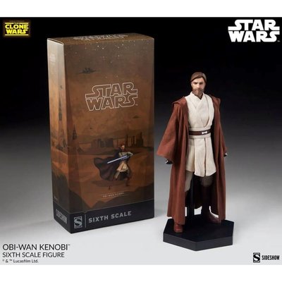 Sideshow Collectibles Obi-Wan Kenobi TCW Sixth Scale Figure