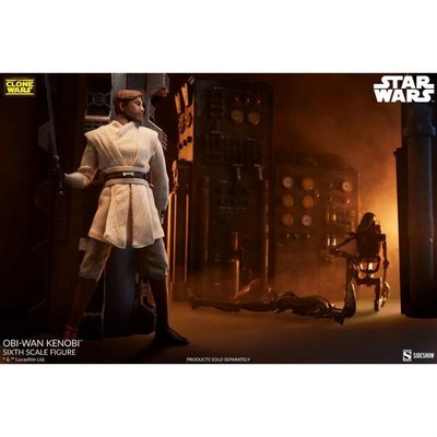 Sideshow Collectibles Obi-Wan Kenobi TCW Sixth Scale Figure