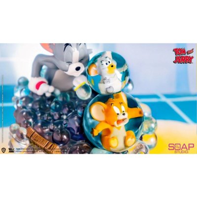 Soap Studio Tom And Jerry / Bath Time Statue