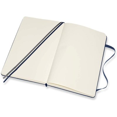 Moleskine Notebook Lg Expanded Pla Sap.Blue Hard