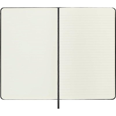 Moleskine Notebook Lg Rul-Pla Black Hard