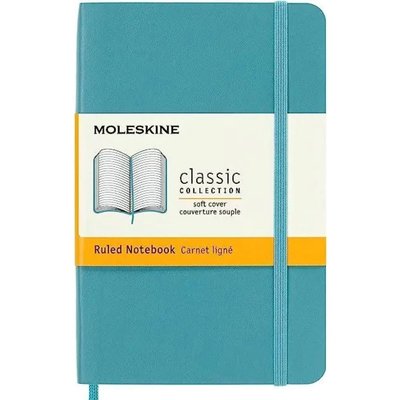 Moleskine Notebook Pk Rul Soft Reef Blue