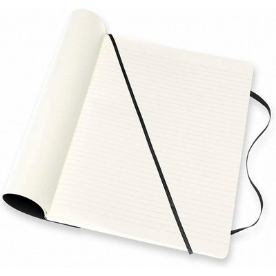Moleskine Notebook Xl Rul-Pla Black Soft