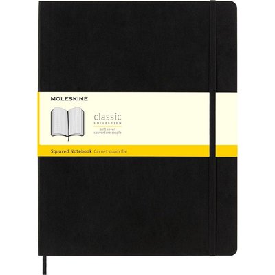 Moleskine Notebook Xxl Squ Blk Soft