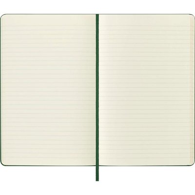 Moleskine Notebook Lg Rul Myrtle Green Hard