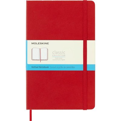 Moleskine Notebook Lg Dot Hard S.Red